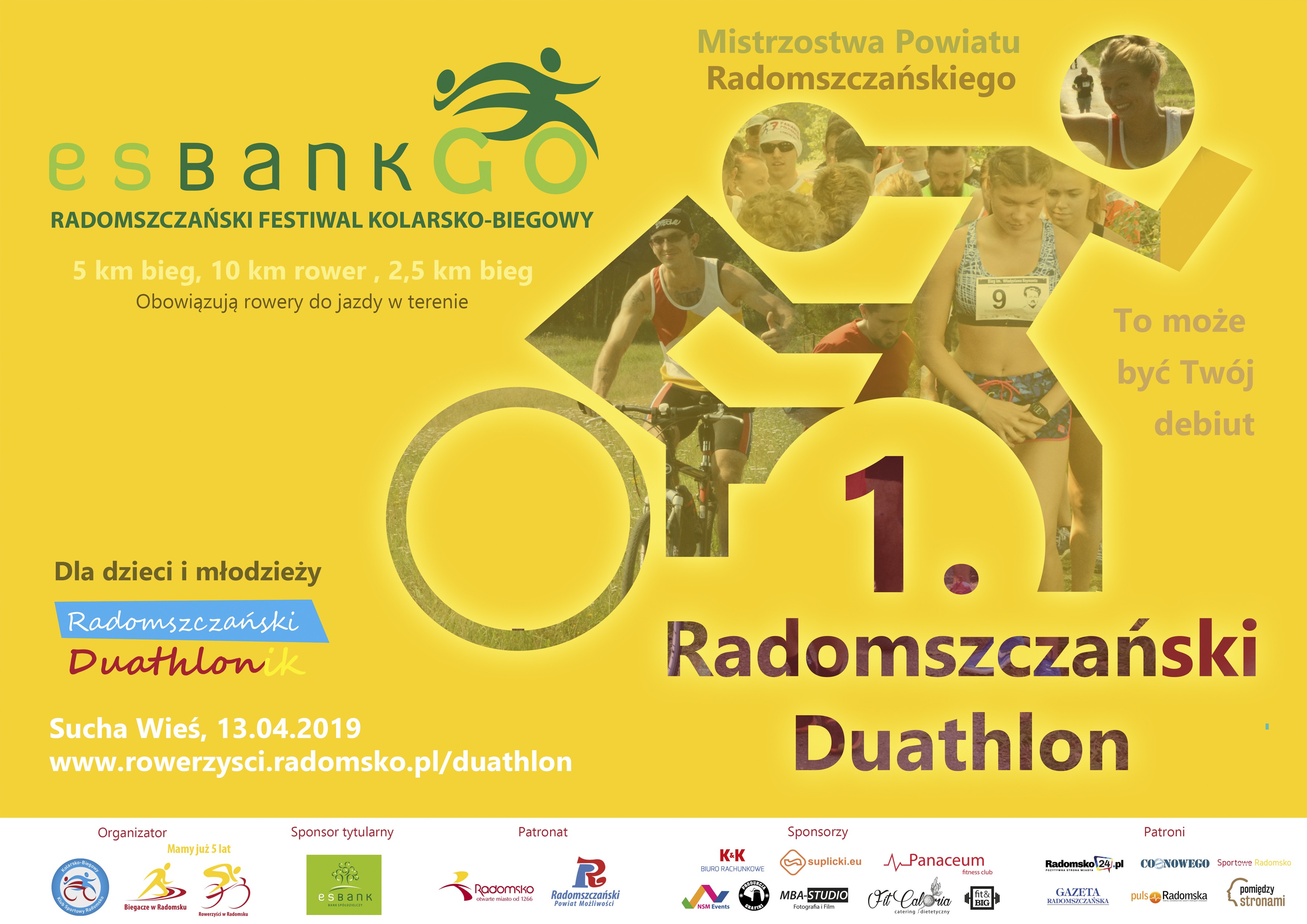 1. Radomszczański Duathlon i Duathlonik